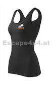 Damen Tanktop in schwarz - Escape4x4 - Design 3